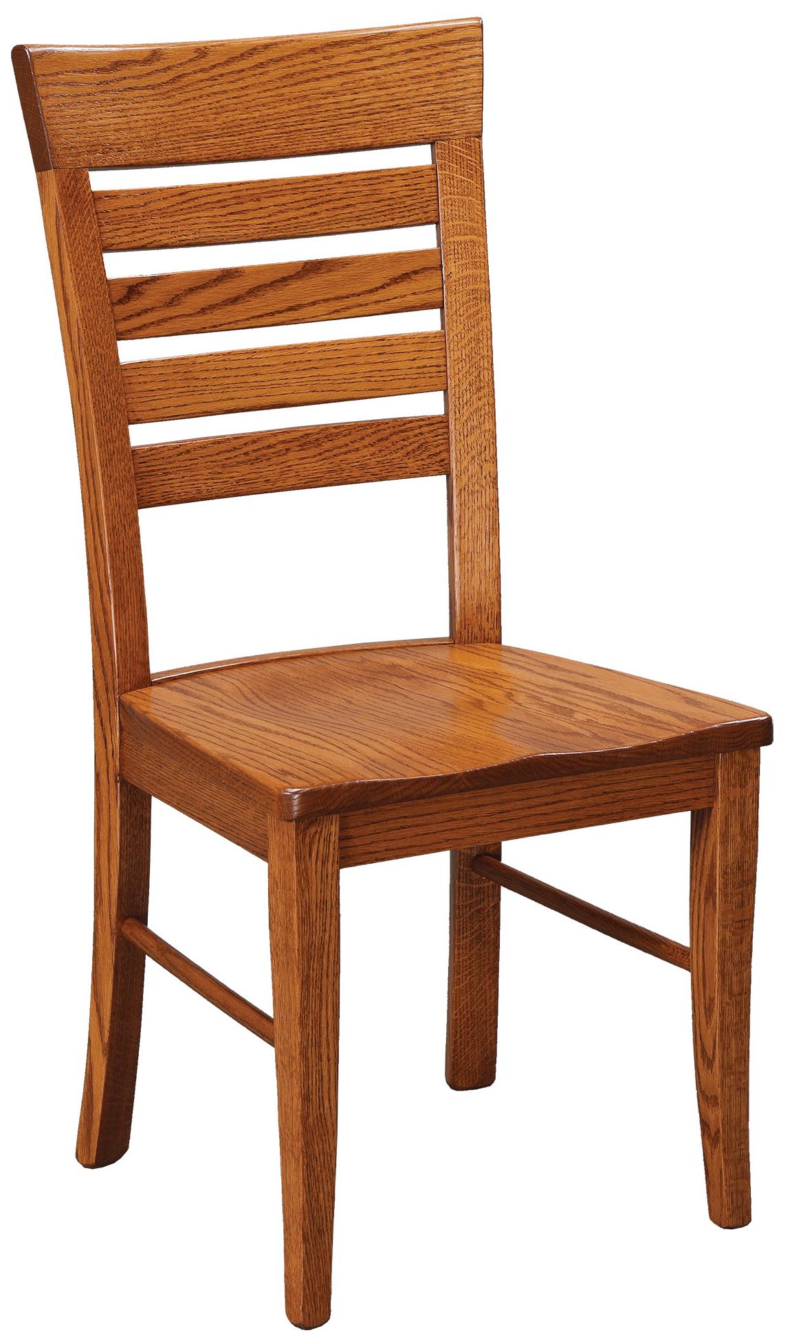Daniels Amish Chairs and Barstools Metro Ladder Dining Side Chair